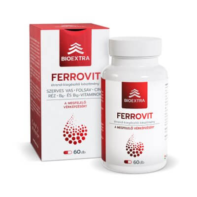 Bioextra Ferrovit étrend-kiegészítő kapszula 60 db