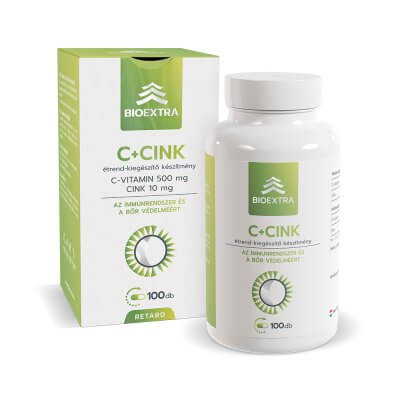 Bioextra C+Cink Vitamin 100db